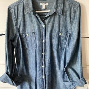 Old Nave Classic Denim Shirt size L